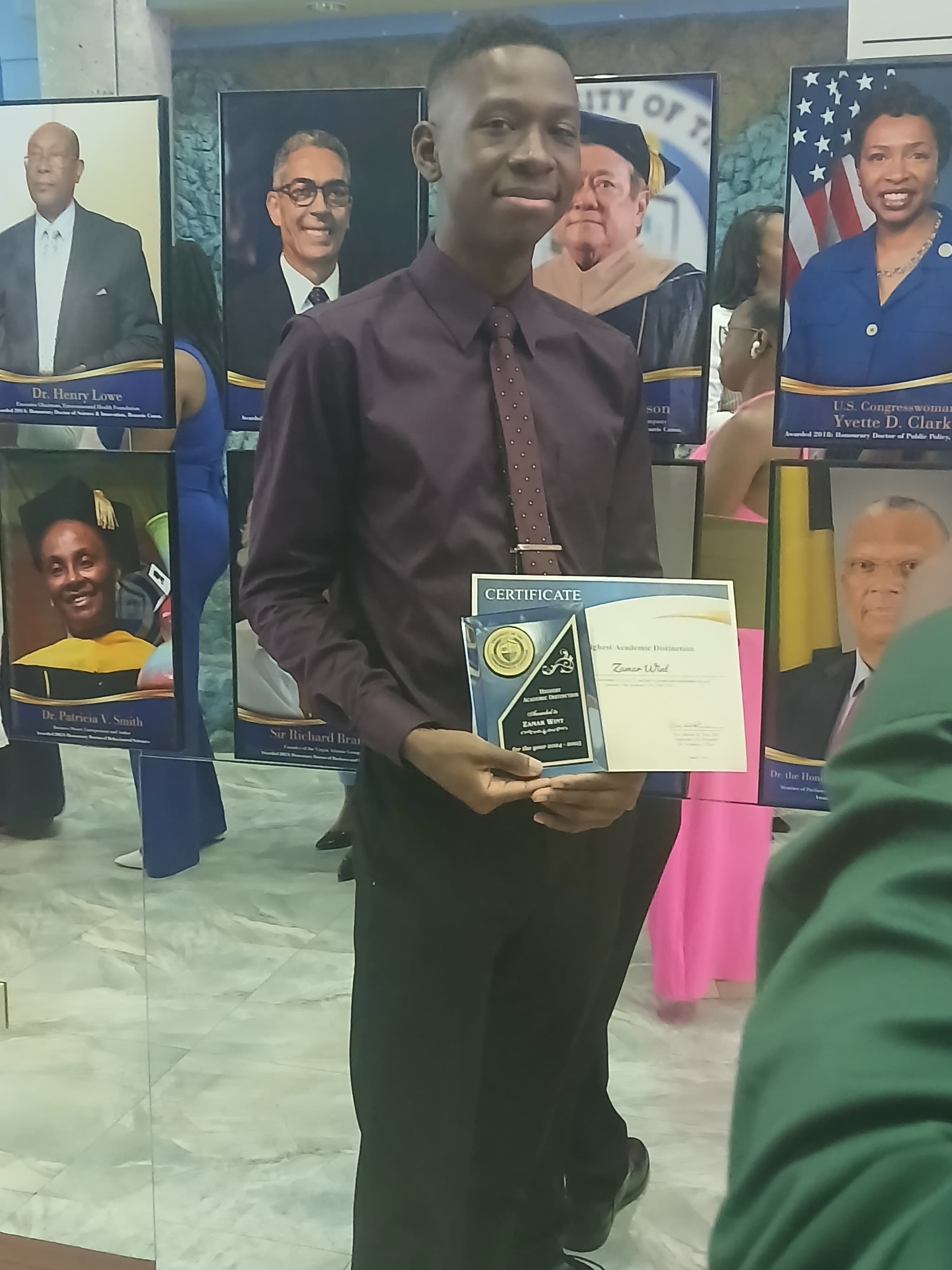 Highest Academic Award at UCC